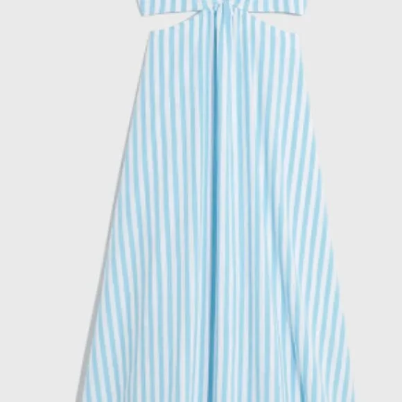 $198 NWT Women’s Vineyard Vines Cutout Maxi Dress – Size 8 - Picture 8 of 9